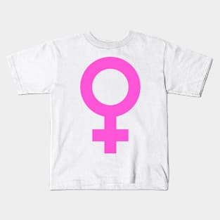 Female Symbol Kids T-Shirt